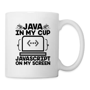 Café Codage Programmeur Codeur Développeur Nerd Coff - Mug blanc - blanc - Droite