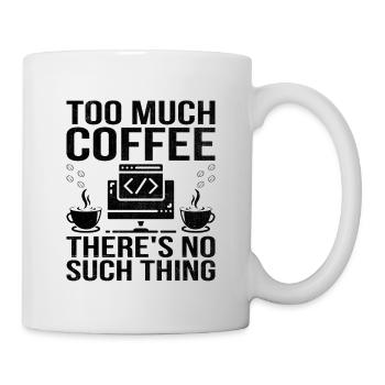 Café Codage Programmeur Codeur Développeur Nerd Coff - Mug blanc - blanc - Droite