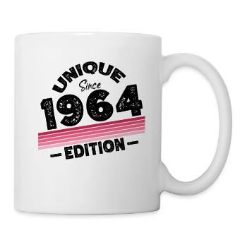 Unique since 1964 Edition Birthday Vintage 1964 - Mug - white - Right
