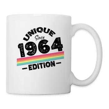 Unique since 1964 Edition Birthday Vintage 1964 - Mug - white - Right