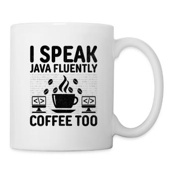Café Codage Programmeur Codeur Développeur Nerd Coff - Mug blanc - blanc - Droite