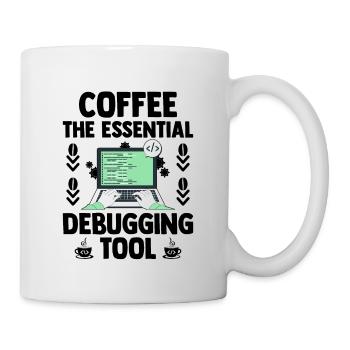 Café Codage Programmeur Codeur Développeur Nerd Coff - Mug blanc - blanc - Droite