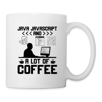Café Codage Programmeur Codeur Développeur Nerd Coff - Mug blanc - blanc - Droite