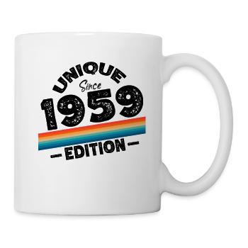 Unique Since 1959 Edition Birthday Vintage 1959 - Mug - white - Right
