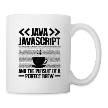 Café Codage Programmeur Codeur Développeur Nerd Coff - Mug blanc - blanc - Droite
