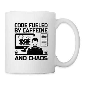 Café Codage Programmeur Codeur Développeur Nerd Coff - Mug blanc - blanc - Droite