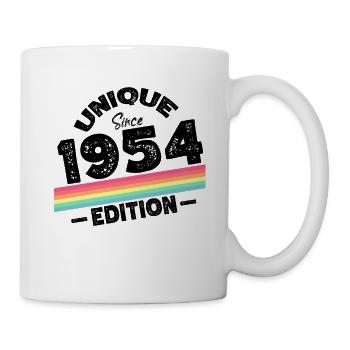 Unique Since 1954 Edition Birthday Vintage 1954 - Mug - white - Right