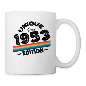 Unique Since 1953 Edition Birthday Vintage 1953 - Mug - white - Right
