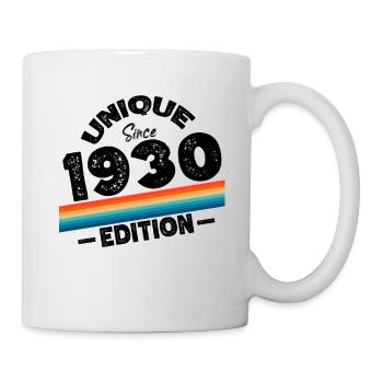 Unique depuis les années 1930 édition anniversaire Vintage des années 1930 - Mug blanc - blanc - Droite