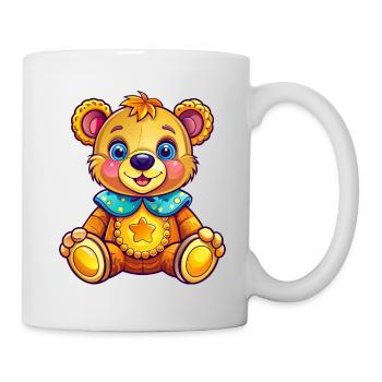 Mignon nounours - Mug blanc - blanc - Droite