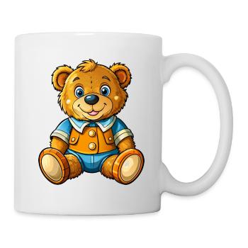 Mignon nounours - Mug blanc - blanc - Droite