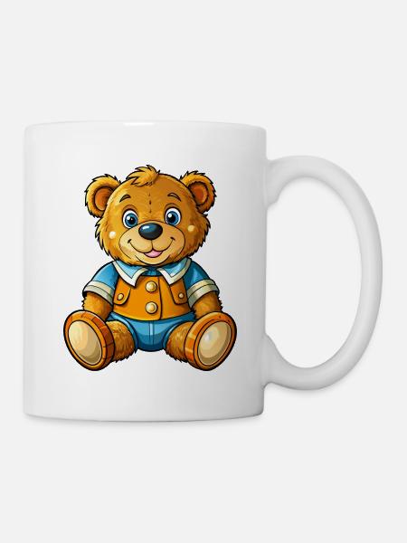 Süßer Teddy - Tasse - Weiß