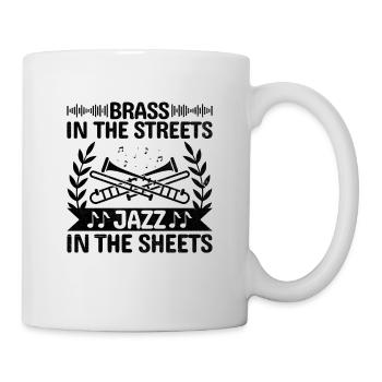 Posaunist Posaunist Marching Band Posaune - Tasse - Weiß - Rechts