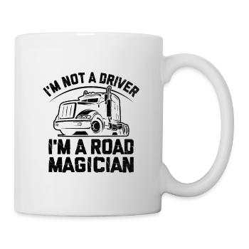 Trucker Fahren Papa Trucker Vater LKW-Fahrer - Tasse - Weiß - Rechts