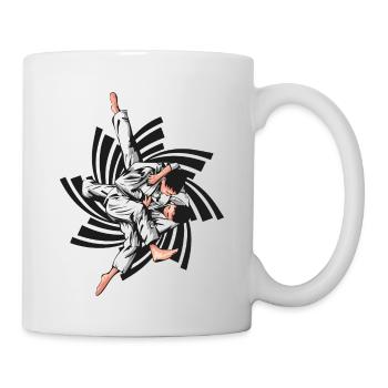 black judo hold - Mug - white - Right