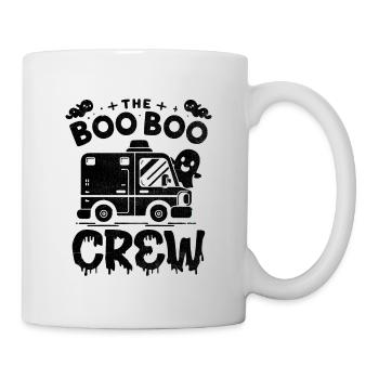 Die Boo Boo Crew Ambulanzfahrer Rettungssanitäter EMS - Tasse - Weiß - Rechts