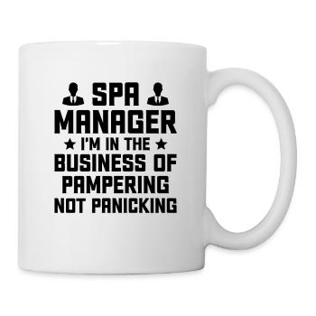 SPA Manager Job Wellness Funny SPA Management Sayi - Mug - white - Right