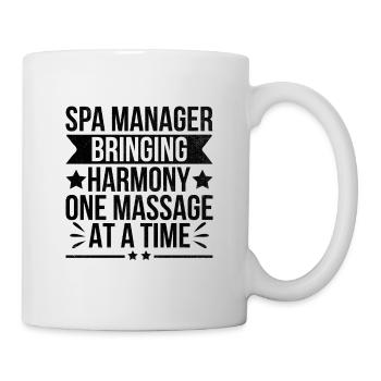 SPA Manager Job Wellness Funny SPA Management Sayi - Mug - white - Right