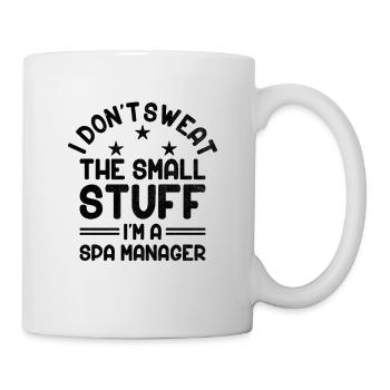 Gestionnaire de SPA Emploi Bien-être Drôle Gestion de SPA Sayi - Mug blanc - blanc - Droite