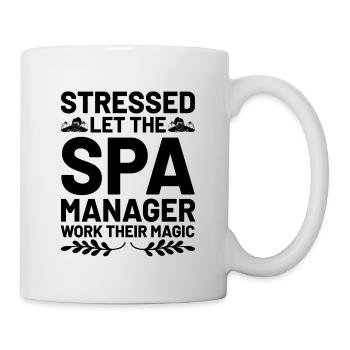 SPA Manager Job Wellness Funny SPA Management Sayi - Mug - white - Right