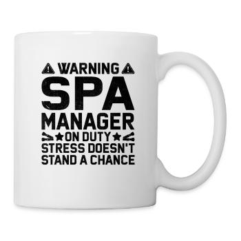 SPA Manager Job Wellness Funny SPA Management Sayi - Mug - white - Right
