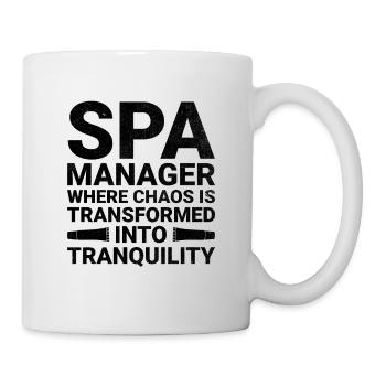 SPA Manager Job Wellness Funny SPA Management Sayi - Mug - white - Right