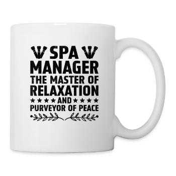 SPA Manager Job Wellness Funny SPA Management Sayi - Mug - white - Right