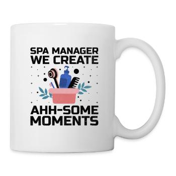 SPA Manager Job Wellness Funny SPA Management Sayi - Mug - white - Right