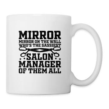 SPA Manager Job Wellness Funny SPA Management Sayi - Mug - white - Right