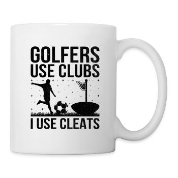 Footgolf Player Foot Golf Playing Footgolfers Foot - Mug - white - Right