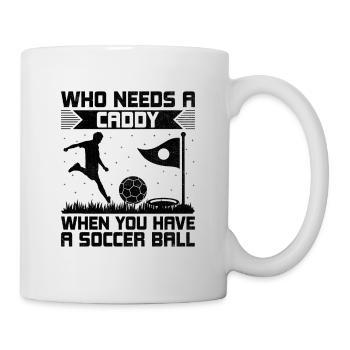 Footgolf Player Foot Golf Playing Footgolfers Foot - Mug - white - Right