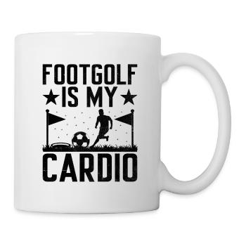 Footgolf Player Foot Golf Playing Footgolfers Foot - Mug - white - Right