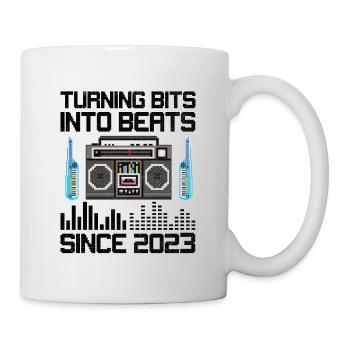 Chiptune Music Lover Groove to the Bleeps and Bloo - Mug - white - Right