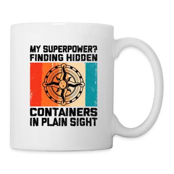 Géocaching Géocache Géocacher Funny Geocacher Sayi - Mug blanc - blanc - Droite