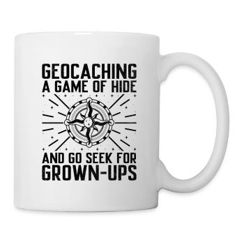 Géocaching Géocache Géocacher Funny Geocacher Sayi - Mug blanc - blanc - Droite