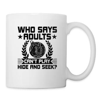 Geocaching Geocache Funny Geocacher Geocacher Sayi - Mug - white - Right