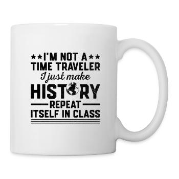 Professeur d’histoire depuis 2024 Funny Historical Teache - Mug blanc - blanc - Droite