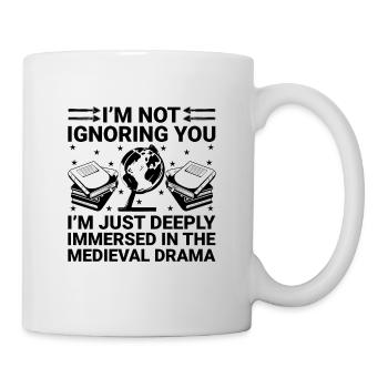 Geschichtslehrer Lustige Geschichtslehrer Sprüche - Tasse - Weiß - Rechts