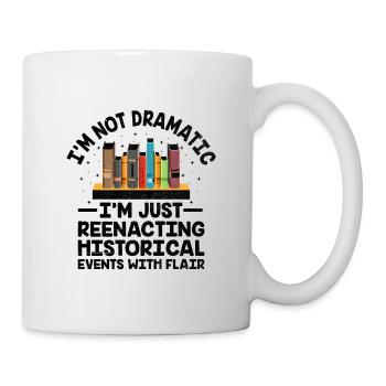 Geschichtslehrer Lustige Geschichtslehrer Sprüche - Tasse - Weiß - Rechts