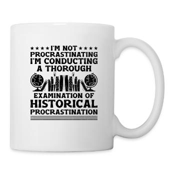 Geschichtslehrer Lustige Geschichtslehrer Sprüche - Tasse - Weiß - Rechts