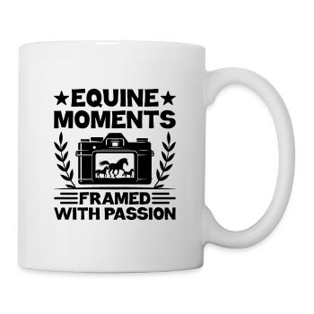 Pferdefotografie Reiten Pferde Hobby Ph - Tasse - Weiß - Rechts