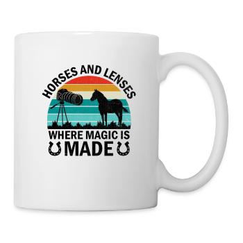 Pferdefotografie Reiten Pferde Hobby Ph - Tasse - Weiß - Rechts