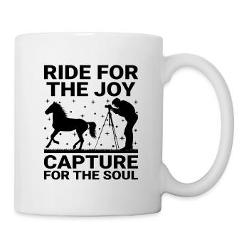 Pferdefotografie Reiten Pferde Hobby Ph - Tasse - Weiß - Rechts