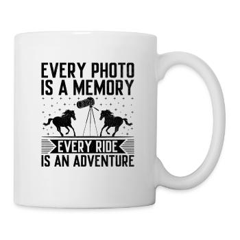 Pferdefotografie Reiten Pferde Hobby Ph - Tasse - Weiß - Rechts