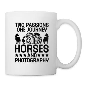 Pferdefotografie Reiten Pferde Hobby Ph - Tasse - Weiß - Rechts