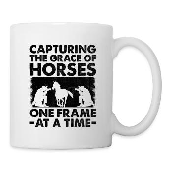 Horse Photography Horseback Riding Horses Hobby Ph - Mug - white - Right