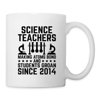 Science Teacher School Teacher Biology Chemistry P - Mug - white - Right