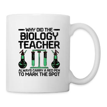 Professeur de sciences Professeur d’école Biologie Chimie P - Mug blanc - blanc - Droite