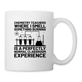 Science Teacher School Teacher Biology Chemistry P - Mug - white - Right