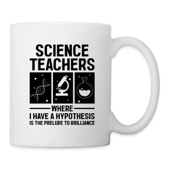 Professeur de sciences Professeur d’école Biologie Chimie P - Mug blanc - blanc - Droite